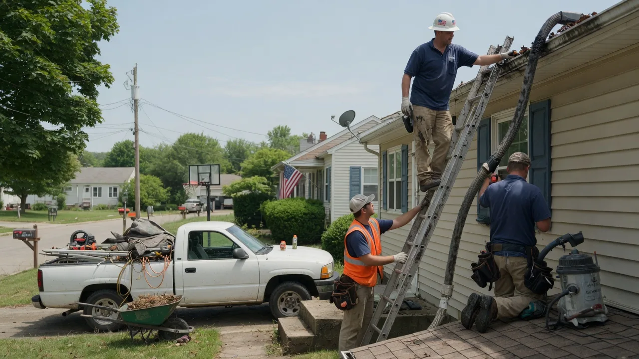 Gutter Installation in Gandeeville, WV near me